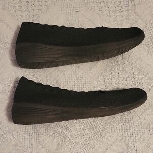 Black Slip-On Shoes